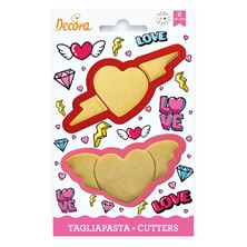 Picture of LOVE COOKIE CUTTER SET X 2